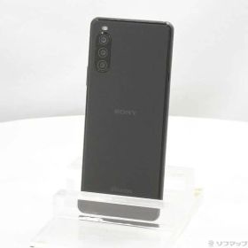 【中古】SONY(ソニー) Xperia 10 II 64GB ブラック SO-41A docomo 【349-ud】