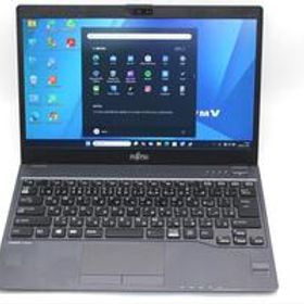 中古 フルHD 13.3型 Fujitsu LIFEBOOK U938S Windows11 第8世代 i5-8350u 8GB 256GB-SSD カメラ 無線 Office付き 中古パソコン 管:1317s