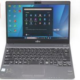 中古 フルHD 13.3型 Fujitsu LIFEBOOK U938S Windows11 第8世代 i5-8350u 8GB 256GB-SSD カメラ 無線 Office付き 中古パソコン 管:1617s