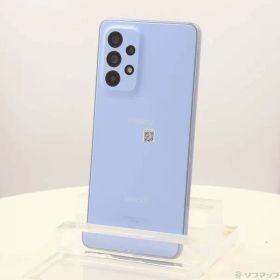 〔中古品〕 GALAXY A53 5G 128GB オーサムブルー SC-53C docomo SIMフリー【258】