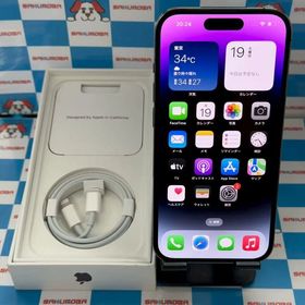 iPhone14 Pro 128GB ディープパープル NQ0F3J/A AU版SIMフリー 交換未