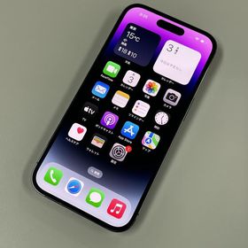 iPhone 14 Pro 128GB ディープパープル SIMロック解除済