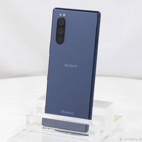 〔中古〕SONY(ソニー) Xperia 5 64GB ブルー SO-01M docomo〔368-ud〕