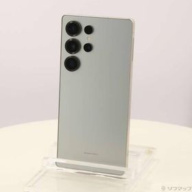 〔中古〕SAMSUNG(サムスン) Galaxy S25 Ultra 256GB チタニウムジェードグリーン SM-S938Q SIMフリー〔262-ud〕