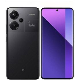 新品 Redmi Note 13 Pro 5G XIG05 ミッドナイトブラック【8GB 256GB】Xiaomi スマートフォン本体