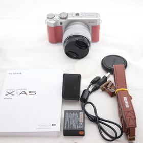 FUJIFILM ミラーレス一眼 X-A5レンズキット ピンク X-A5LK-P