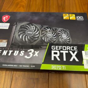 動作確認済 MSI GeForce RTX 3070 Ti VENTUS 8G