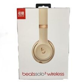 beats by dr.dre◆ヘッドホン solo3 wireless MUH42PA/A [サテンゴールド] A1796