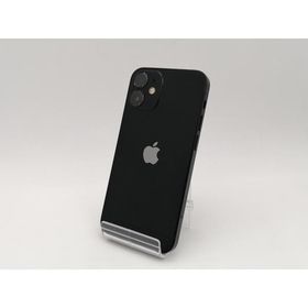 【中古】Apple docomo 【SIMロック解除済み】 iPhone 12 mini 128GB ブラック MGDJ3J/A【三宮センター】保証期間１週間【ランクC】