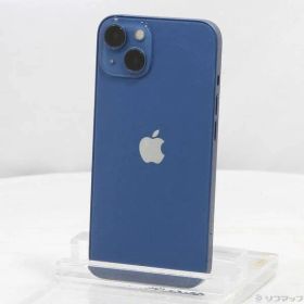 〔中古品〕 iPhone13 256GB ブルー MLNM3J／A SIMフリー【348】
