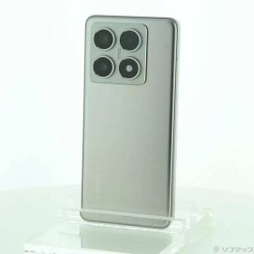 〔中古品〕 Xiaomi 14T Pro 512GB チタングレー MZB0I4VJP SIMフリー【377】