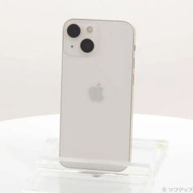 〔中古品〕 iPhone13 mini 128GB スターライト MLJE3J／A SIMフリー【371】