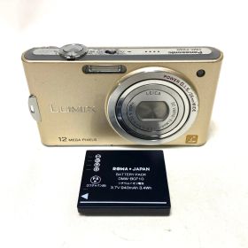 Panasonic LUMIX DMC-FX60 ゴールド コンパクトデジタルカメラ コンデジ デジカメ 12 MEGA PIXELS