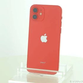 〔中古品〕 iPhone12 64GB プロダクトレッド MGHQ3J／A SIMフリー【371】
