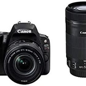 【中古】「非常に良い」Canon デジタル一眼レフカメラ「EOS Kiss X9」ダブルズームキット (ブラック) EOSKISSX9BK-WKIT