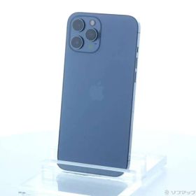 〔中古品〕 iPhone12 Pro Max 128GB パシフィックブルー MGCX3J／A SIMフリー【258】