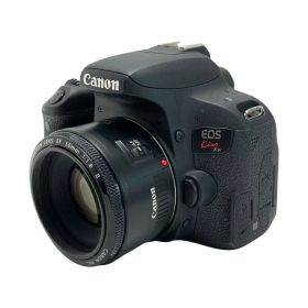 ☆☆【中古】CANON キャノン EOS kiss X9i DS126661 レンズ EF50mm F1.8 II 充電器付き Bランク