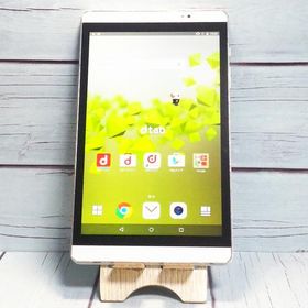 HUAWEI dtab compact 16GB シルバー d-02H docomo 本体 白ロム SIMロック解除済み SIMフリー C266292