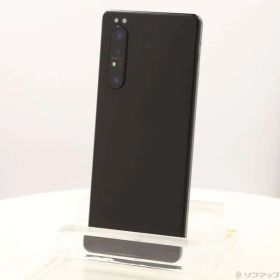 〔中古品〕 Xperia 1 II 256GB フロストブラック XQ-AT42 SIMフリー【352】