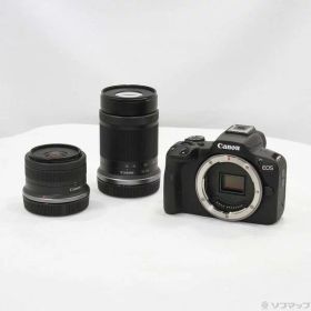 【中古】Canon(キヤノン) EOS R50 ダブルズームキット ブラック 【269-ud】