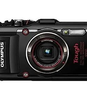 【中古】OLYMPUS デジタルカメラ STYLUS TG-4 Tough ブラック 1600万画素CMOS F2.0 15m 防水 100kgf耐荷重 GPS+電子コンパス&内蔵Wi-Fi TG-4 BLK