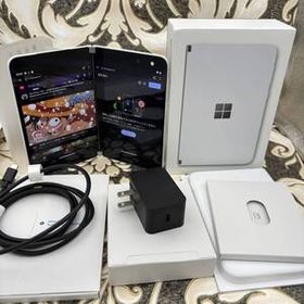 Microsoft Surface Duo ホワイト 初代 Android バージョン メモリ:6GB ストレージ:128GB