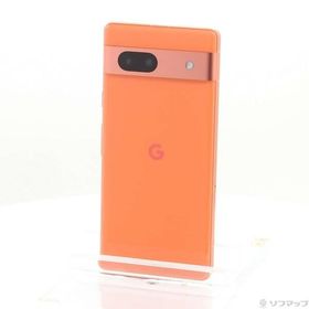 〔中古〕GOOGLE(グーグル) Google Pixel 7a 128GB コーラル GA04438-JP SIMフリー〔262-ud〕