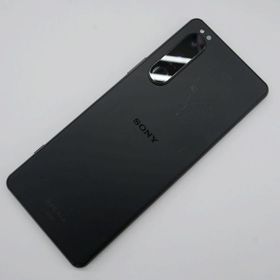 ソニー SONY Xeria エクスペリア 5 III Android/128GB/SIMロック解除済み（au） フロストブラック SOG05