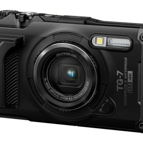 OMデジタルソリューションズ デジタルカメラ OM SYSTEM Tough TG-7 [ブラック]