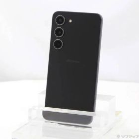 〔中古品〕 Galaxy S23 256GB ファントムブラック SC-51D docomo SIMフリー【377】