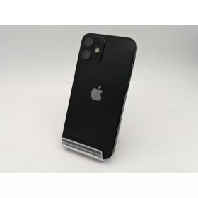 【中古】Apple SoftBank 【SIMロック解除済み】 iPhone 12 mini 128GB ブラック MGDJ3J/A【なんば】保証期間1ヶ月【ランクC】