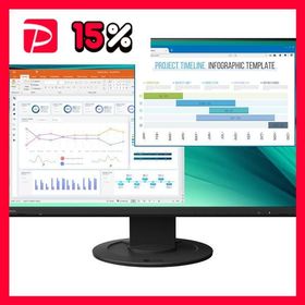 EIZO 60.5cm 23.8型カラー液晶モニター FlexScan EV2460 ブラック EV2460-BK