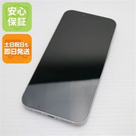 アイフォーン(iPhone)の超美品 SIMフリー iPhone13 Pro 256GB シルバー M666(スマートフォン本体)