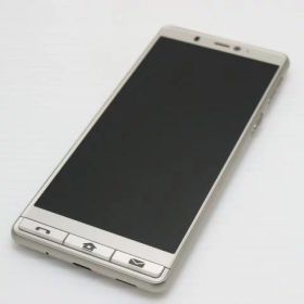 【中古】新品同様 シンプルスマホ5 シャンパンゴールド スマホ 白ロム 中古 土日祝発送OK