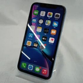 [SIMロック解除済み] MT0E2J/A iPhone XR 64GB ブルー au