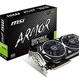 【中古】【非常に良い】MSI GeForce GTX 1080 Ti ARMOR 11G OC グラフィックスボード VD6303 n5ksbvb
