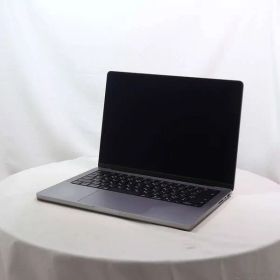 〔中古品〕 MacBook Pro 14.2-inch Late-2021 MKGP3J／A Apple M1 Pro 8コアCPU_14コアGPU 16GB SSD512GB スペースグレイ 〔15.3 Sequoia〕【258】