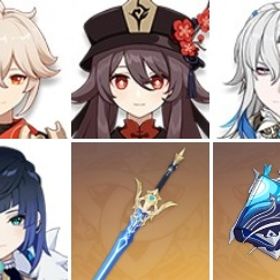 楓原万葉+夢見月瑞希+ヌヴィレット1凸+蒼古なる自由への誓い+夜蘭+ティナリ+久遠流転の大典+ディル | 原神のアカウントデータ、RMTの販売・買取一覧