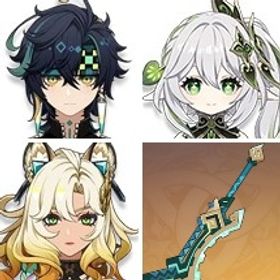 即対応|刻晴+シロネン+山の王の長牙+モナ+天空の脊+ナヒーダ+キィニチ+ティナリ+ジン+夢見月瑞希 | 原神のアカウントデータ、RMTの販売・買取一覧