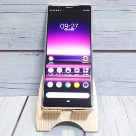 au Xperia5 SOV41 グレー 本体 白ロム SIMロック解除済み SIMフリー C820980