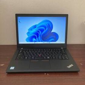 早い！！ SSD Lenovo ThinkPad T470 Corei7-7600U SSD256G Win11