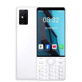 新品/実体ボタン付きスマートフォン/白