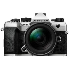 オーエムシステム カメラ ミラーレス一眼カメラ OM-5 Mark II 12-45mm F4.0 PROレンズキット シルバー OM SYSTEM