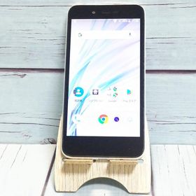 SHARP Softbank AQUOS sense basic 702SH ホワイト 本体 白ロム SIMロック解除済み SIMフリー B308854