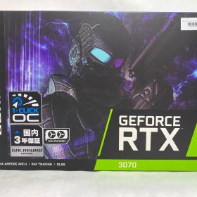 [中古PCパーツ] GALAKURO GAMING GG-RTX3070-E8GB/OC/DF2 [PCIExp 8GB]
