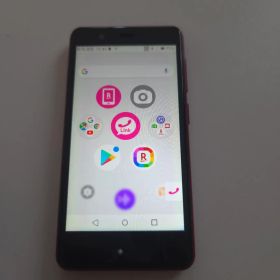 美品 楽天ミニ シムフリー rakuten mini アンドロイド9 レッド