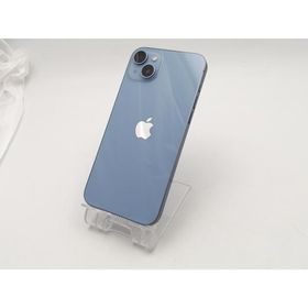 【中古】Apple SoftBank 【SIMフリー】 iPhone 14 Plus 128GB ブルー MQ4H3J/A【ECセンター】保証期間１ヶ月【ランクB】