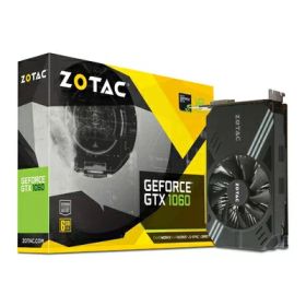 【中古】 [ZOTAC] [GeForce GTX 1060 Mini, ZT-P10600A-10L, 6GB GDDR5 VR Ready Super Compact Gaming Graphics Card] (並行輸入品)