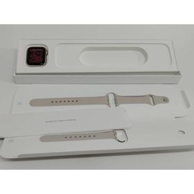 Apple Watch SE 第2世代/GPS/40mm/A2722/スターライト〈MNJP3J/A〉