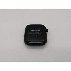 【中古】Apple Watch Series10 42mm GPS ジェットブラックアルミニウムケース/ブラックスポーツバンド (S/M) MWWE3J/A【広島本通】保証期間１ヶ月【ランクA】